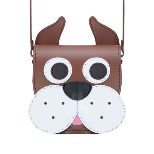 Buster Dog - Handmade Leather Animal Barrel Bag