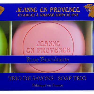 Coffret Jeanne en Provence - 3 savons