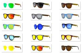 LUNETTES DE SOLEIL -Pack-2 : 15 LUNETTES DE SOLEIL MOD-WAY 1