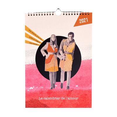 Annual calendar of love