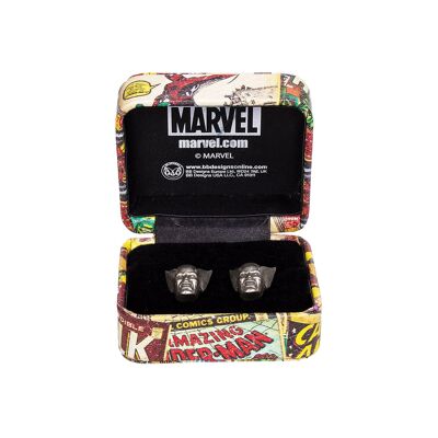 Marvel Comics Herren Super Hero Wolverine 3D Manschettenknöpfe mit Geschenkbox