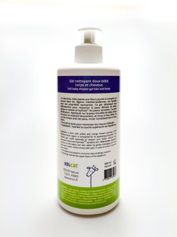 Gentle cleansing gel for body and hair 500 ml 3
