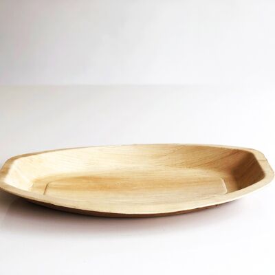 Medium Palm Leaf Serving Platter | 36cm | 25 Pcs | Code. 5076 - 100