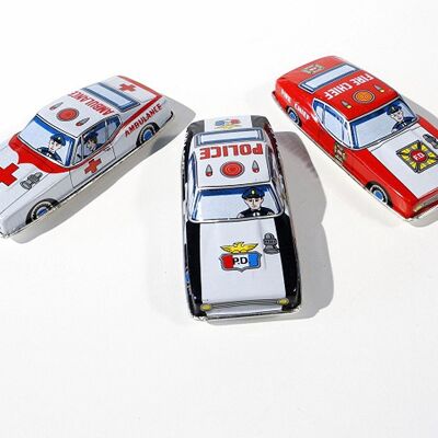 Ford Mustang Fastback police, ambulance, pompiers 13cm
