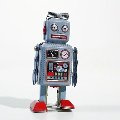 Robot herramienta Touly, azul, 12 cm, hecho en China