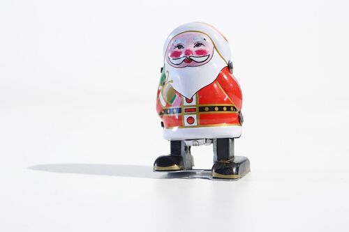 Weihnachtsmann klein, gehend Made in China