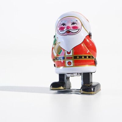 Père Noël marchant Fabriqué en Chine