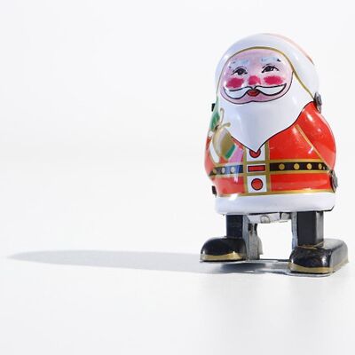 Santa Claus walking Made in China