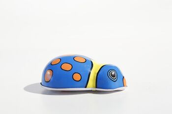 Coccinelle petite avec mécanisme à remontoir, 8,5cm Fabriqué en Chine 1