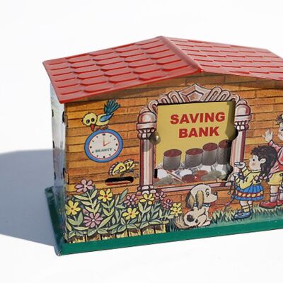Money box "Saving Bank", Made in India