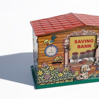 Tirelire "Saving Bank", fabriquée en Inde