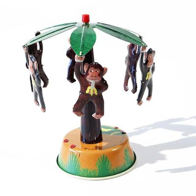 COCO the monkey carousel, Made in Germany