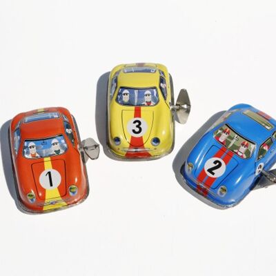 Lot de 3 clés de voiture "1+2+3", Made in India