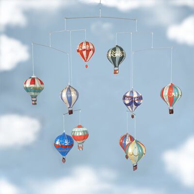 Mobile hot air balloons "Pollux"