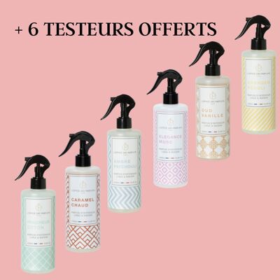 Pack parfums d'interieurs