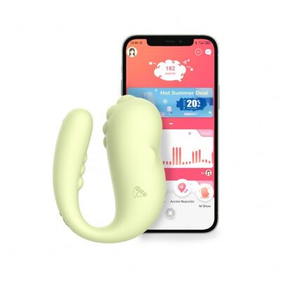 Vibrador monster pub gokilla waterproof verde