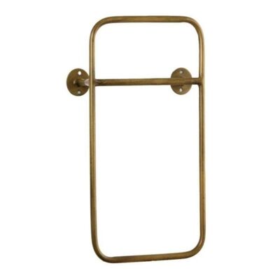 Wall rack Gold - 36x23x9 cm
