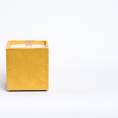 Scented Candle - Yellow Concrete