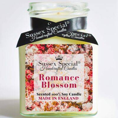 Romance Blossom Scented Soy Candle