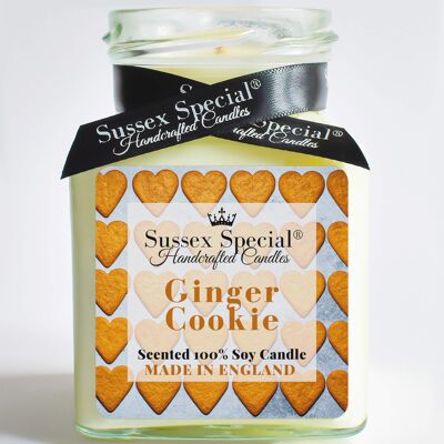Ginger Cookie Scented Soy Candle