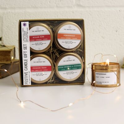 Christmas Candle Gift Set