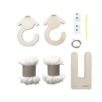 Créer Kit DIY pompon mouton 3