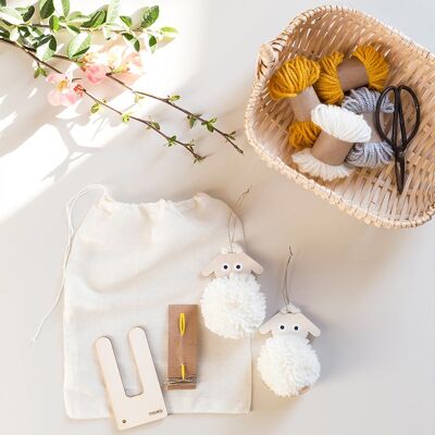 Create Kit DIY pompom sheep