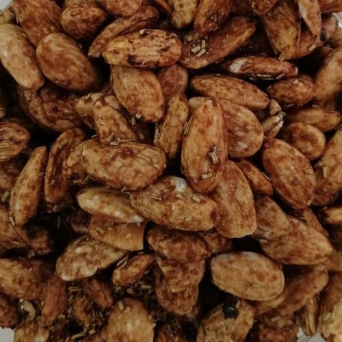 Dry Roasted Rosemary Garlic Chili Almonds - 100 Gr