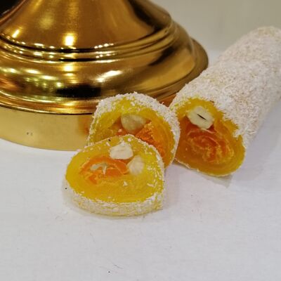 Natural Mango Roll Turkish Delight - 100 Gr