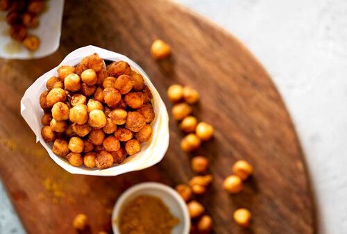 Roasted Spicy Chili Souced Chickpeas - 250 Gr