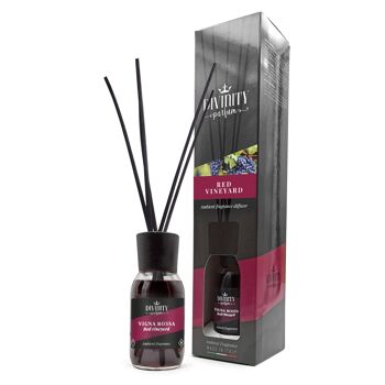 Diffuseur à roseau 125ml Vigne Rouge