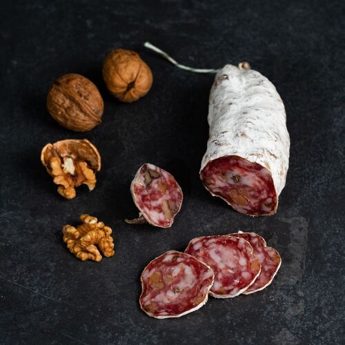 Saucisson sec aux noix