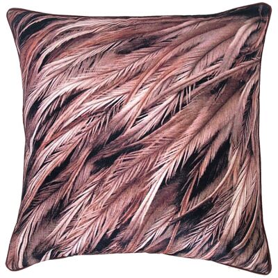 Ventum  poly velvet cushion 50x50 cm ass rose