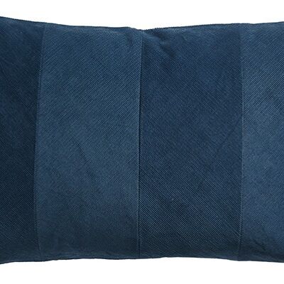Rica cushion cott. corduroy 60x40 cm blue