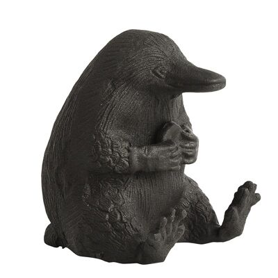 Clara sculpture mango 9x9x77 cm black