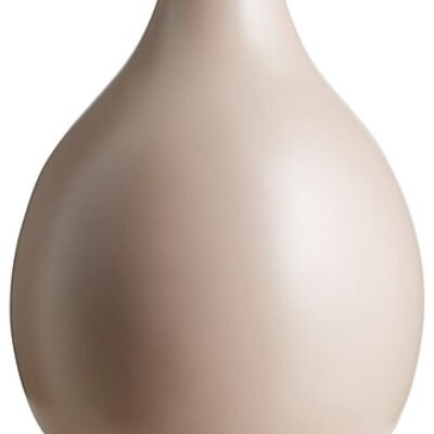 Fat vase bamb. 33x45 cm mat light rose