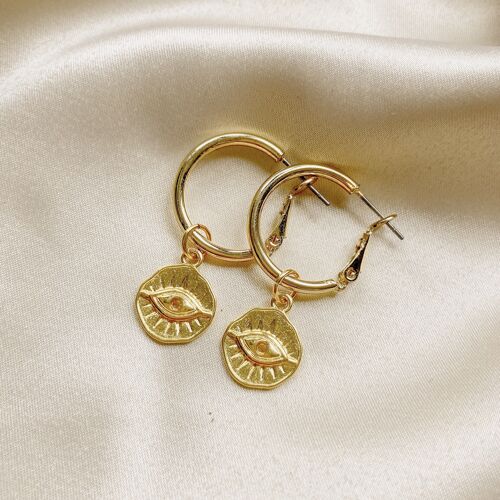 Nayana earrings ♥ eye ridge gold