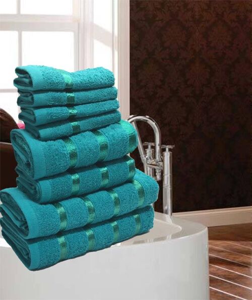 Buy wholesale 8 pc Egyptian Towels Bale Set 100% Egyptian Cotton
