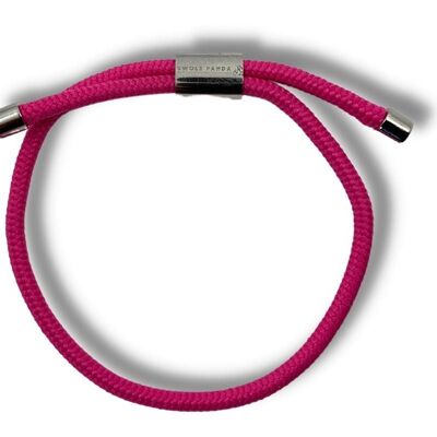 Woven Bracelet - Rich Pink