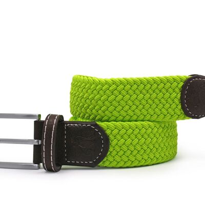 Woven Belt - Lime Green