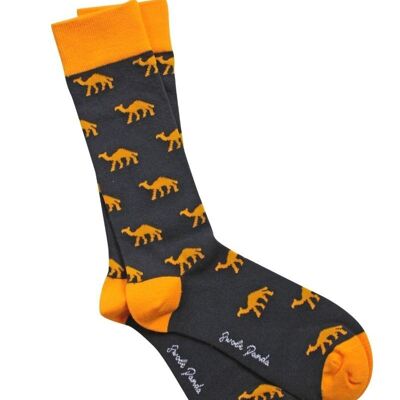 Camel Bamboo Socks (3 pairs) S