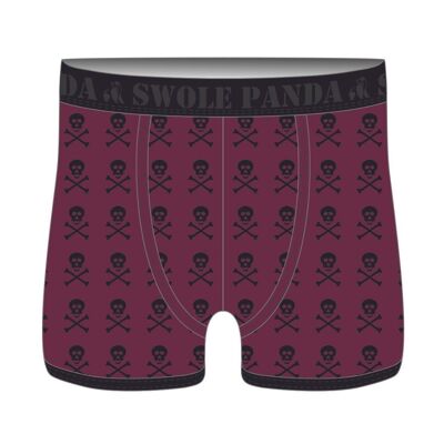 Bamboo Boxers - Skulls / Black Band