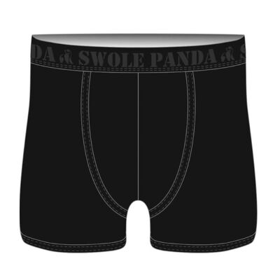 Bamboo Boxers - Black / Black Band