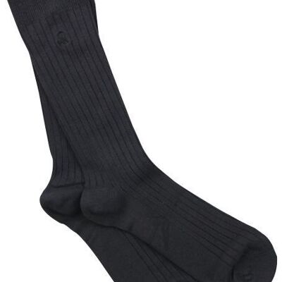 Navy Bamboo Socks (Comfort Cuff) - 3 pairs