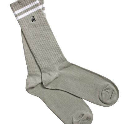 Grey Athletic Bamboo Socks (3 pairs)