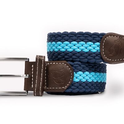 Woven Belt - Sky Blue Stripe