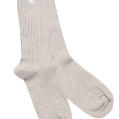 Light Grey Bamboo Socks (3 pairs)
