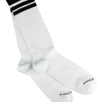White Athletic Bamboo Socks (3 pairs)