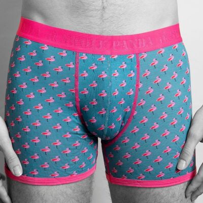 Bamboo Boxers - Flamingos