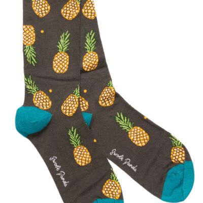 Pineapple Bamboo Socks (3 pairs)